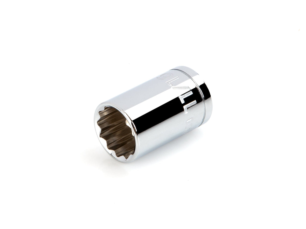 1/2 Inch Drive x 11/16 Inch Shallow 12-Point Socket
