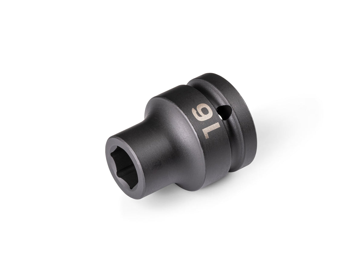 3/4 Inch Drive x 16 mm Shallow 6-Point Impact Socket