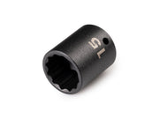 1/4 Inch Drive x 15 mm Shallow 12-Point Impact Socket