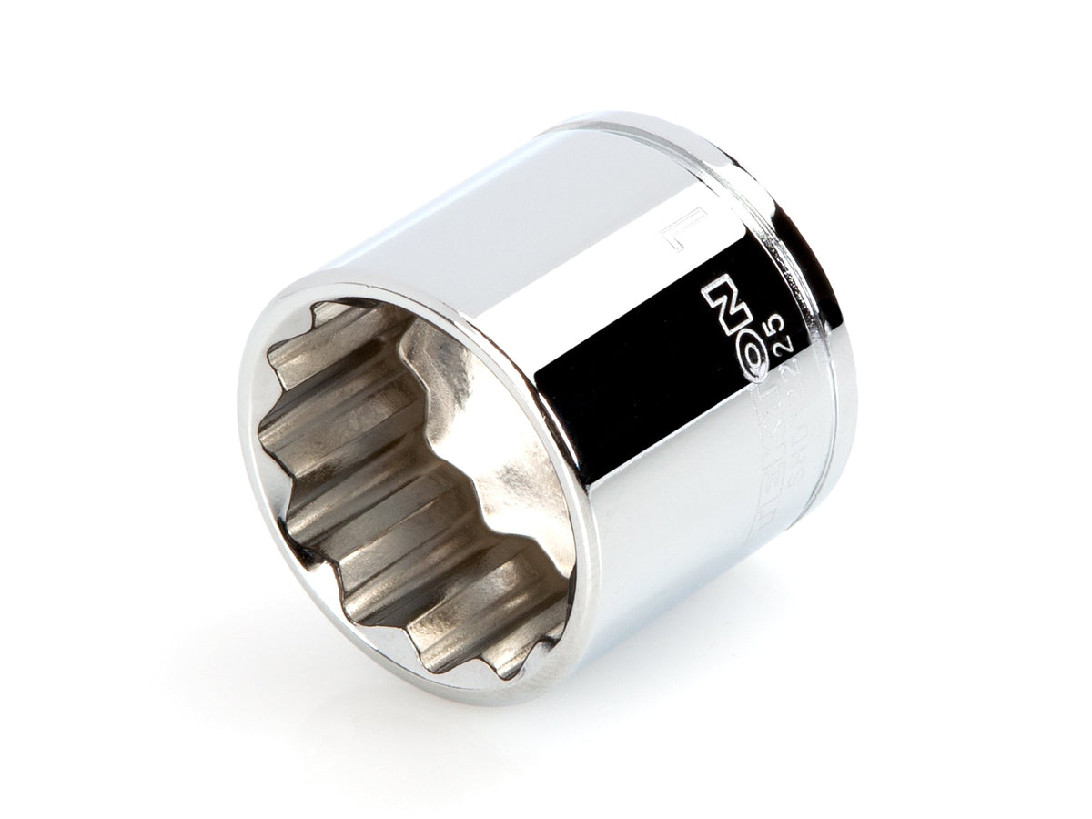 3/8 Inch Drive x 1 Inch Shallow 12-Point Socket