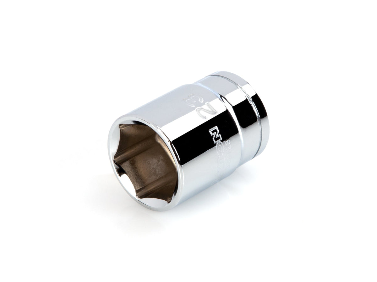 1/2 Inch Drive x 23 mm Shallow 6-Point Socket