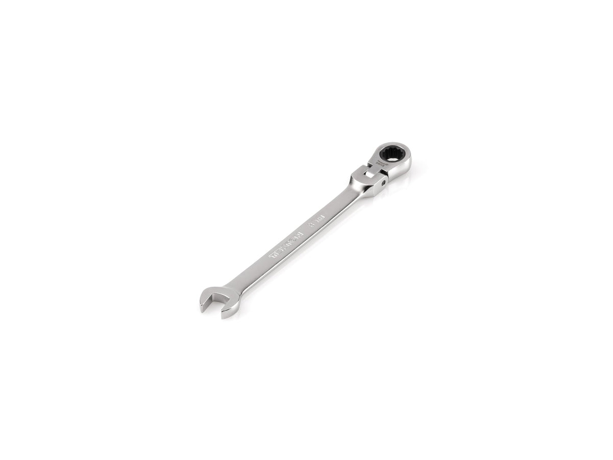 8 mm Flex Head 12-Point Ratcheting Combination Wrench