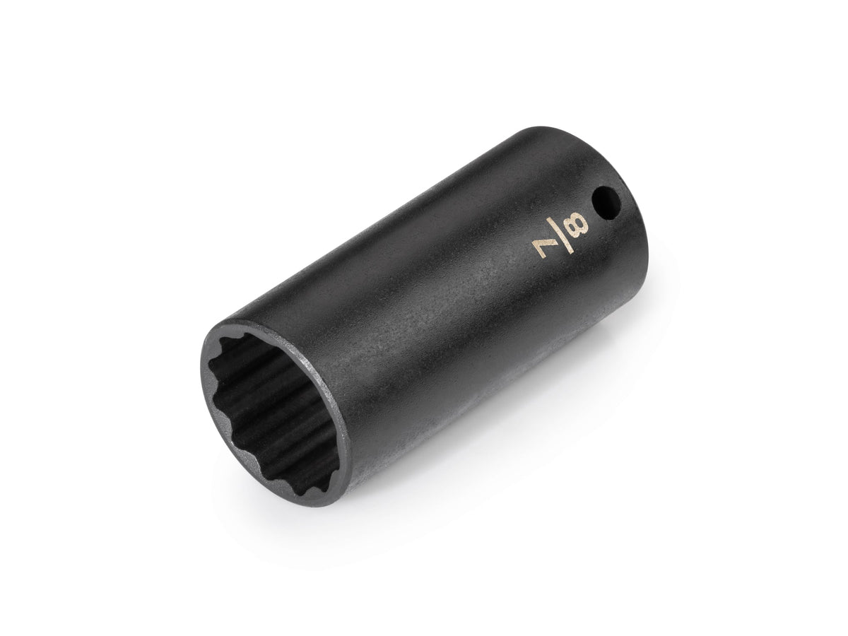 3/8 Inch Drive x 7/8 Inch Deep 12-Point Impact Socket