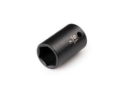 1/4 Inch Drive x 7/16 Inch Shallow 6-Point Impact Socket