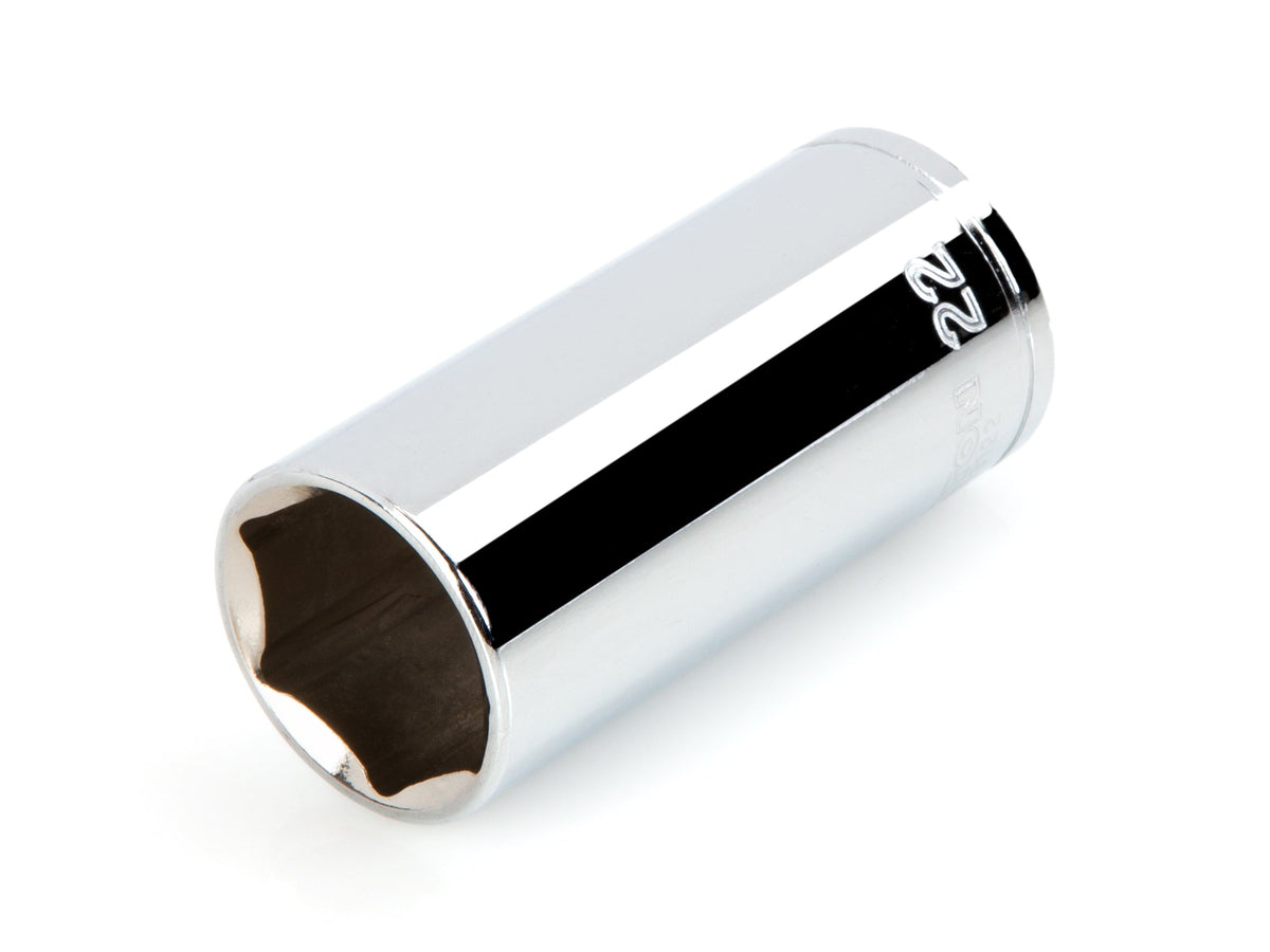 3/8 Inch Drive x 22 mm Deep 6-Point Socket