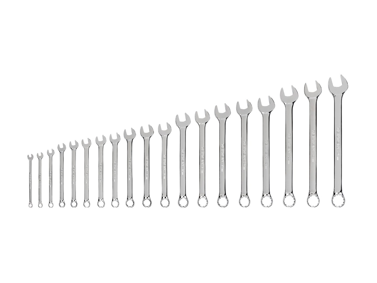 Combination Wrench Set, 19-Piece (6-24 mm)