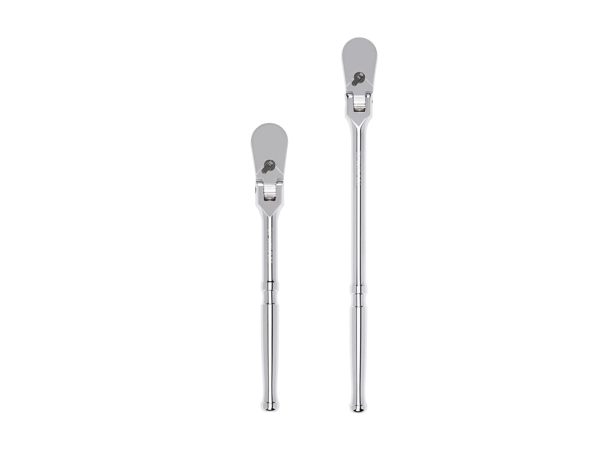 1/2 Inch Drive Flex Head Non-Quick-Release Ratchet Set, 2-Piece (10-1/2, 14 in.)