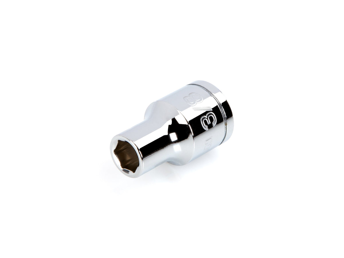 1/2 Inch Drive x 3/8 Inch Shallow 6-Point Socket