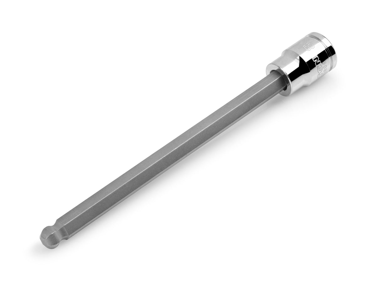 3/8 Inch Drive x 8 mm Long Ball End Hex Bit Socket
