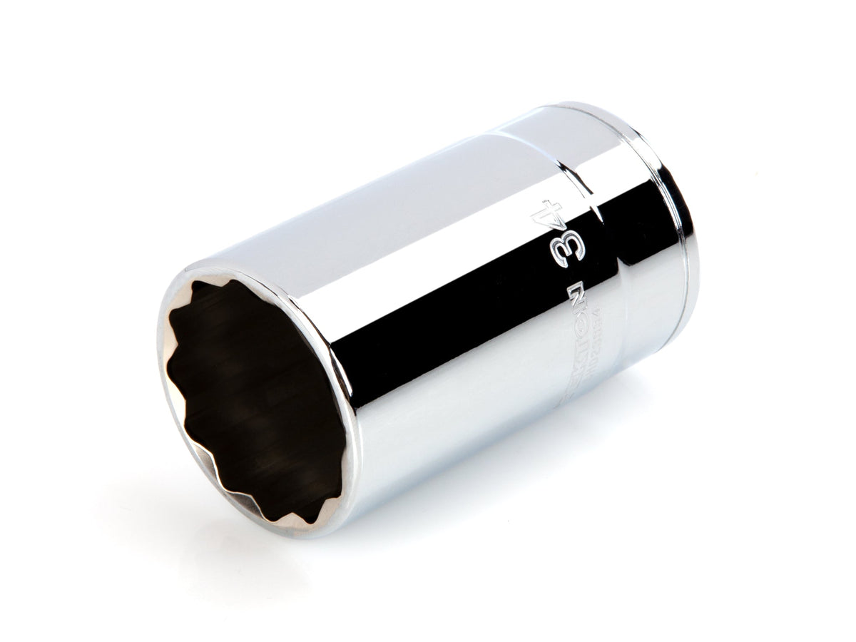1/2 Inch Drive x 34 mm Deep 12-Point Socket