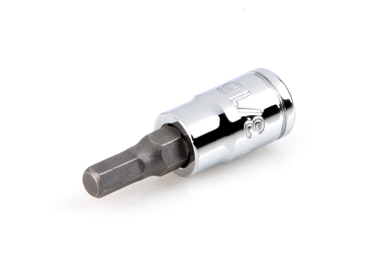 1/4 Inch Drive x 3/16 Inch Hex Bit Socket