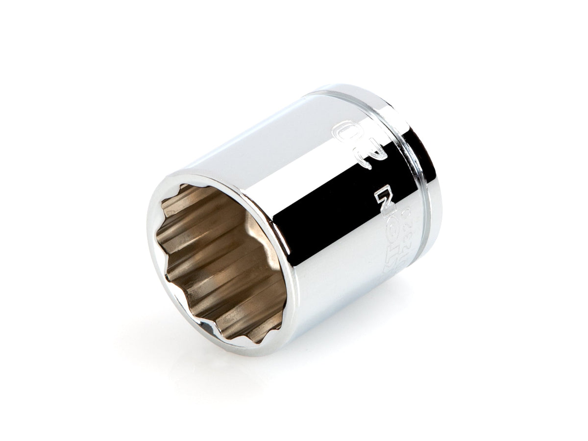 3/8 Inch Drive x 20 mm Shallow 12-Point Socket