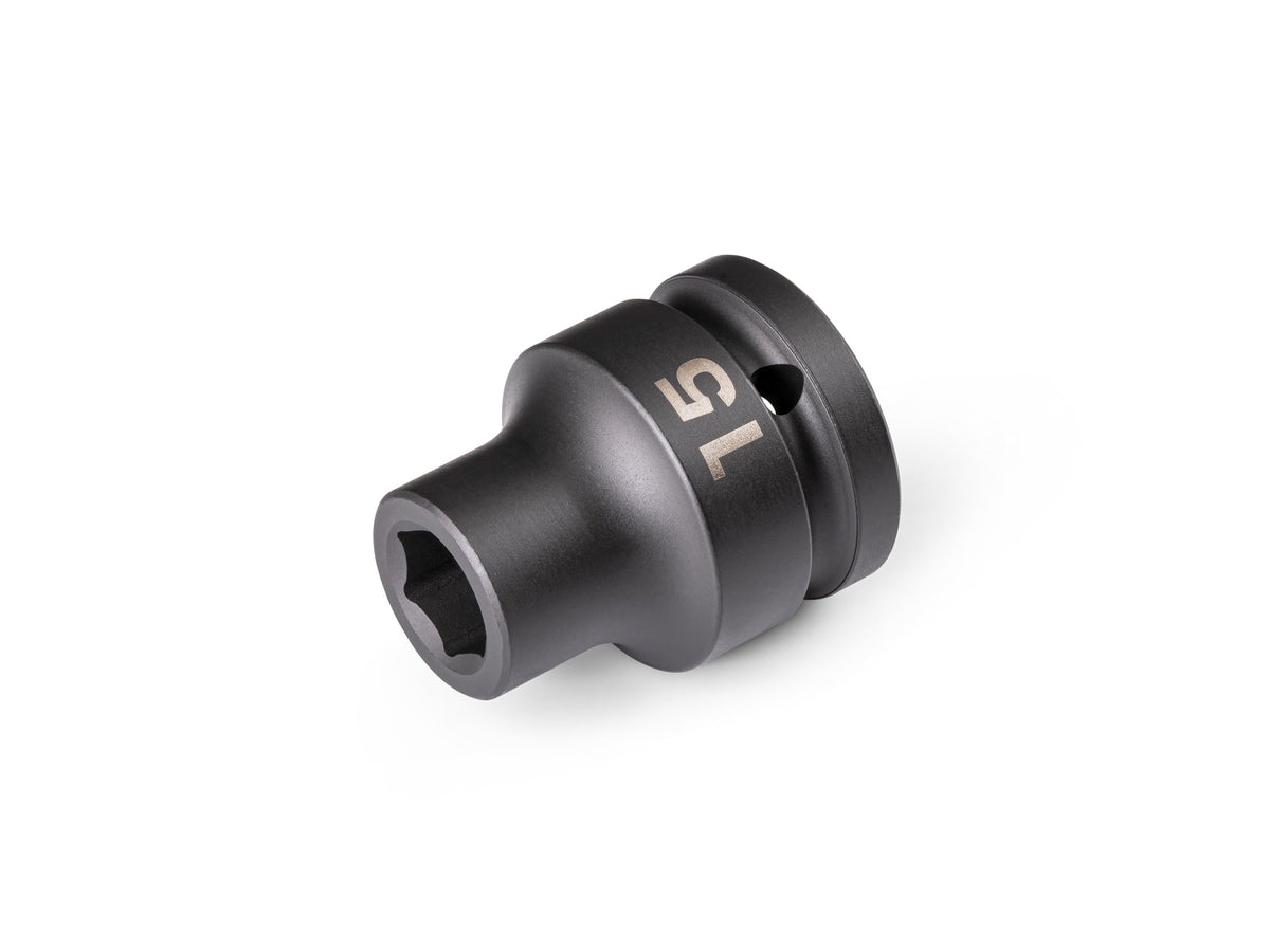 3/4 Inch Drive x 15 mm Shallow 6-Point Impact Socket