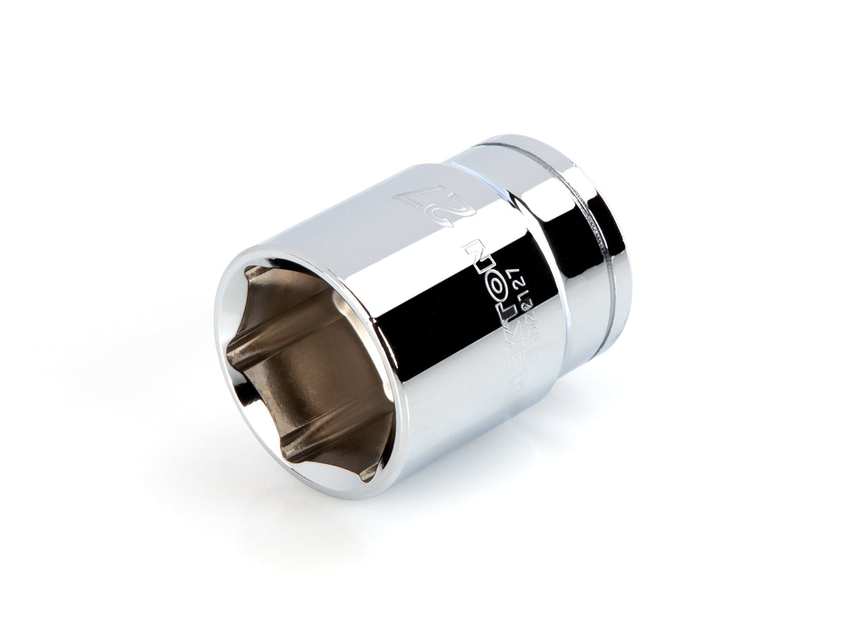 1/2 Inch Drive x 27 mm Shallow 6-Point Socket